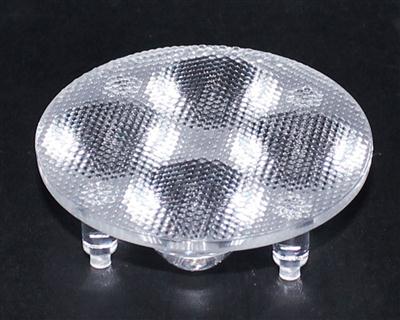 光學(xué)透鏡,大功率led透鏡,連體天花燈透鏡，XJ-50-4*1帶腳珠面